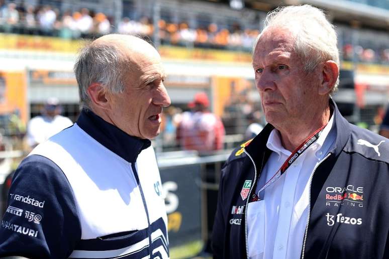 Franz Tost e Helmut Marko: com a saída do primeiro da AlphaTauri, surge mais um nome para o lugar de segundo...