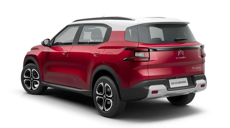 Novo Citroën C3 Aircross tem visual traseiro exclusivo