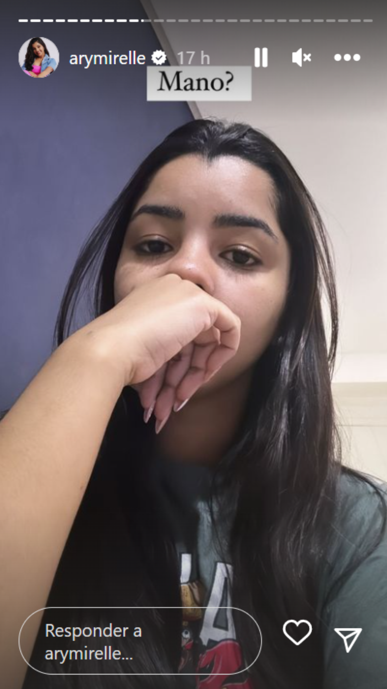 Ary fez postagem ap&oacute;s falas de K&aacute;tia