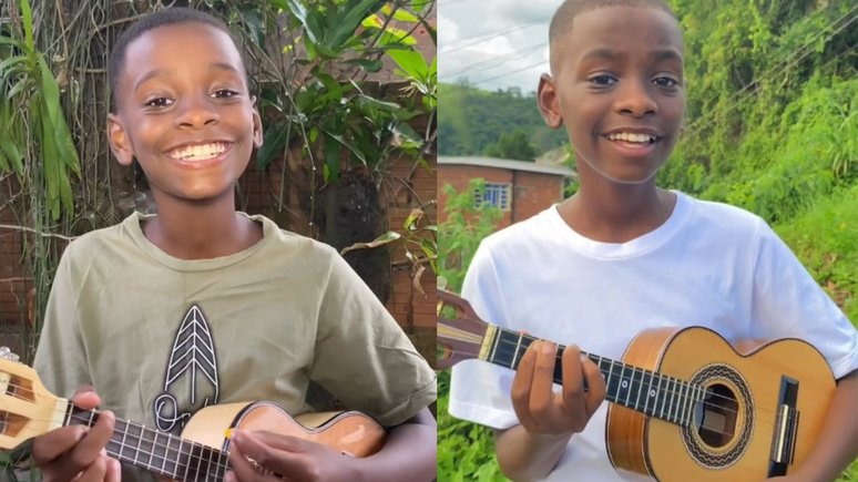 VÍDEO: Menino de oito anos chama a atenção tocando sucessos da