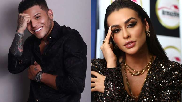 Tierry assumiu um namoro com a modelo Mikaely -