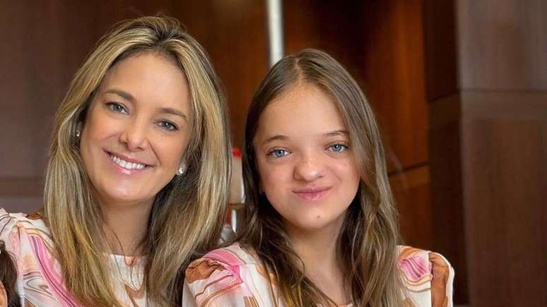 Ticiane Pinheiro e a filha