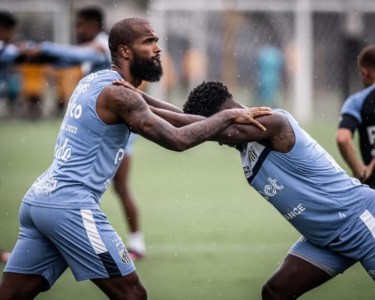 Jogadores embalam sequência na titularidade do Peixe (Foto: Raul Baretta / Santos FC)