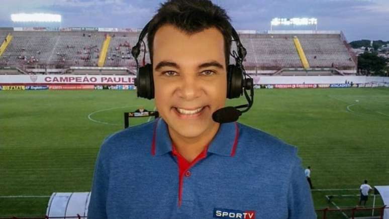 Narrador passou oitos anos no Grupo Globo (Foto: Reprodução/ Sportv)