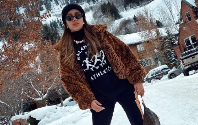 Anitta em Aspen, nos Estados Unidos