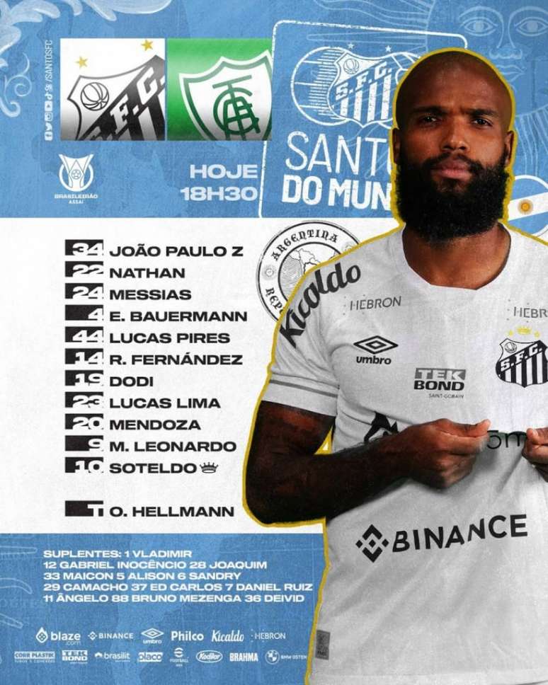 Campeonato Brasileiro Série B de divulgação de escalações 2020