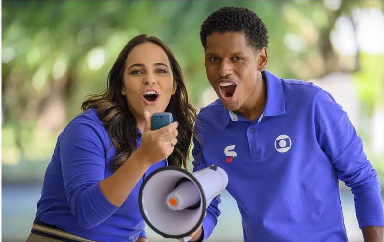 Isabelly Morais e André Felipe foram contratados pela Globo