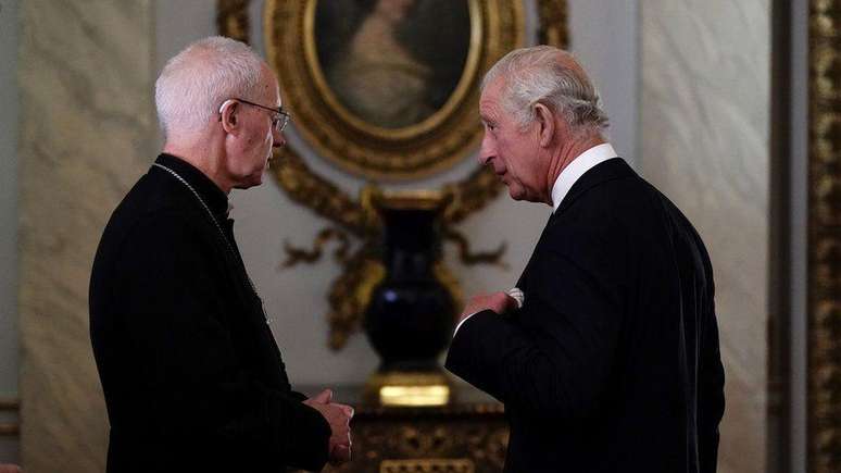The Archbishop of Canterbury, leader of the Anglican Church, will crown King Charles III The Archbishop of Canterbury, leader of the Anglican Church, will crown King Charles III