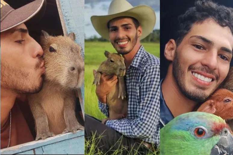 Influencer Agenor Tupinambá nega usar capivara Filó para ganhar dinheiro