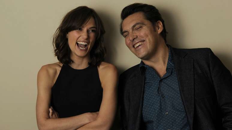 Keira Knightley e Joe Wright.