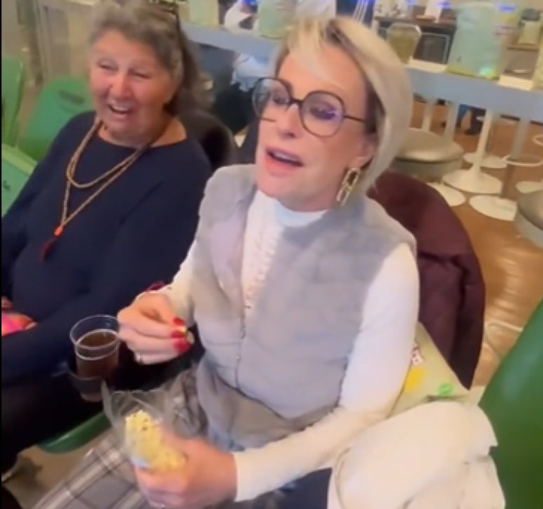 Ana Maria Braga gets excited in the Palmeiras match: “A gift for the soul”