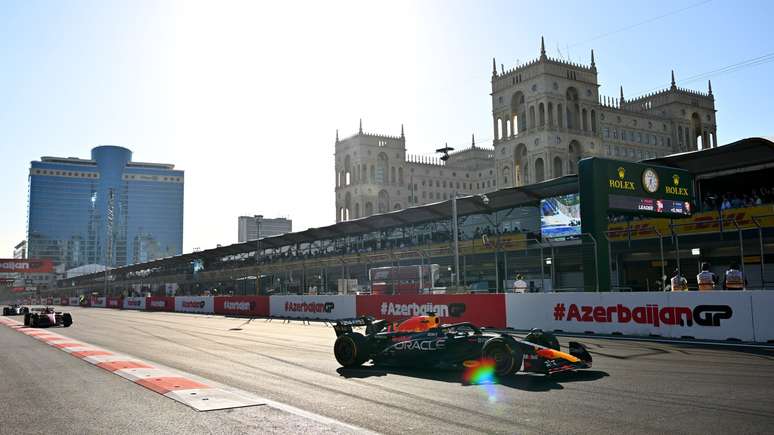 Verstappen no GP do Azerbaijão