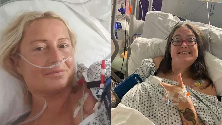 Lucy and Katie are recovering from the transplant in the hospital