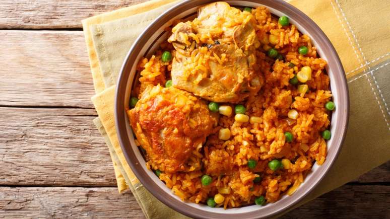 Galinhada mineira na press&atilde;o