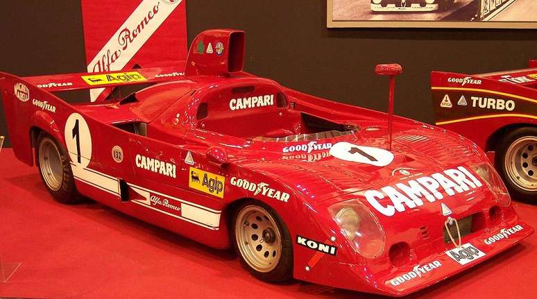 Alfa Romeo 33TT12, o campeão de 1975.