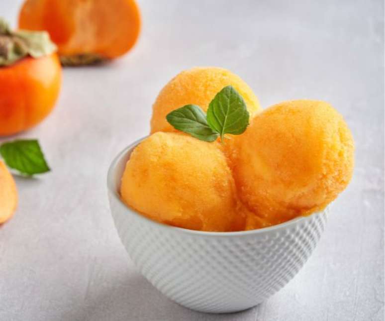 Sorbet de caqui –