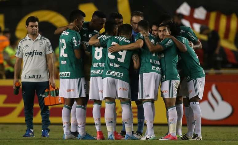 Palmeiras have remnants from the only time they faced Barcelona in Guayaquil