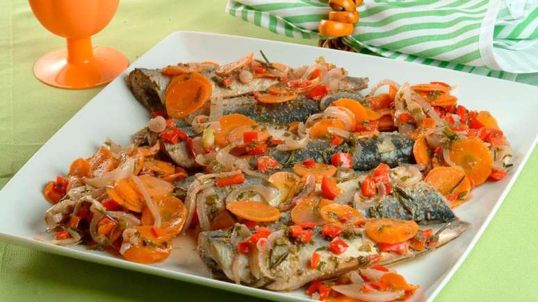 Fresh sardine appetizer Fresh sardine appetizer
