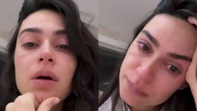 Thaila Ayala says she has received more than 20,000 messages after crying on video