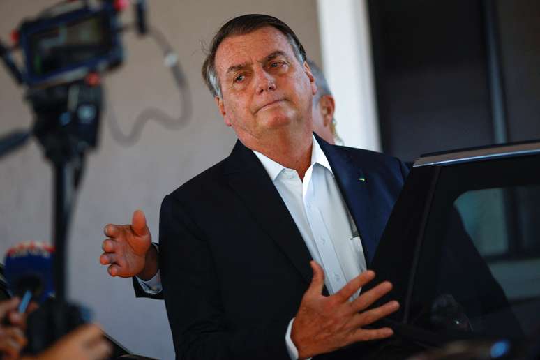 O ex-presidente brasileiro Jair Bolsonaro
