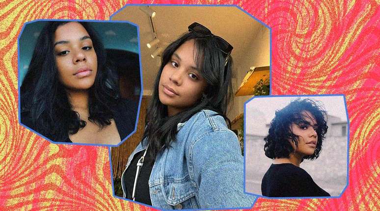 Depois de tentar algumas t&eacute;cnicas, se frustrar com os resultados,  Carol Figueiredo voltou a alisar. 