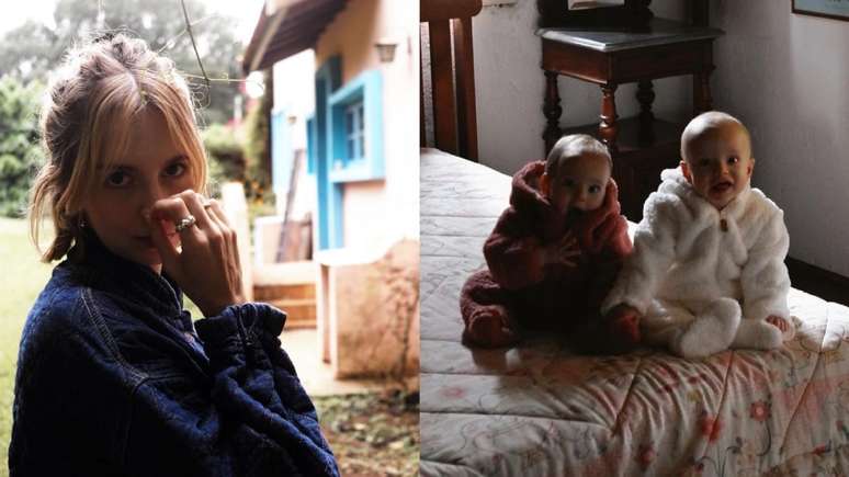 Isa Scherer delights when she shows the travel documents with her husband and children