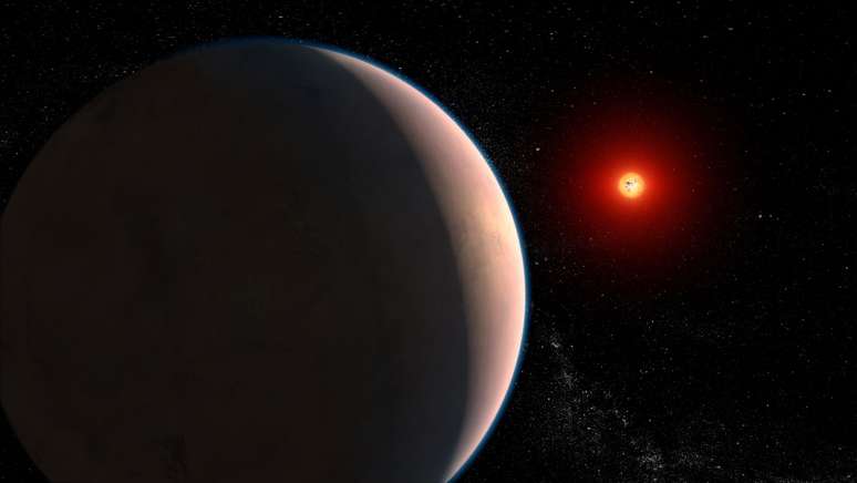This could be the first rocky exoplanet with water in the atmosphere