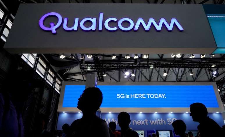 Logo da Qualcomm em congresso de tecnologia
28/06/2019
REUTERS/Aly Song