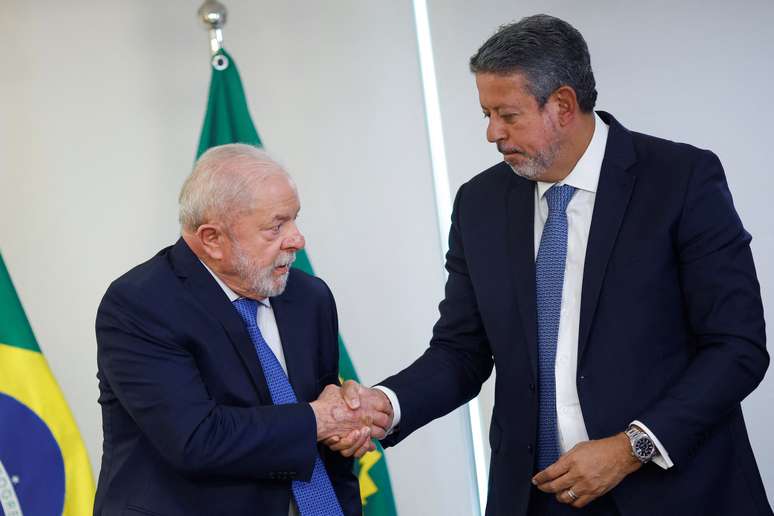 Lula e Arthur Lira