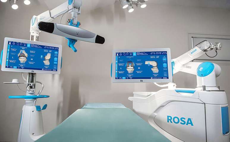 Robô Rosa Knee System