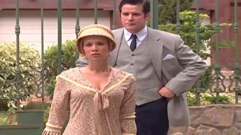 Ana Francisca e Danilo em 'Chocolate com Pimenta' (Reprodução/TV Globo)