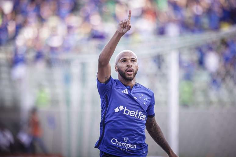 Decisivo contra o Santos, Wesley festeja vitória e primeiros gols pelo  Cruzeiro: Extrema felicidade