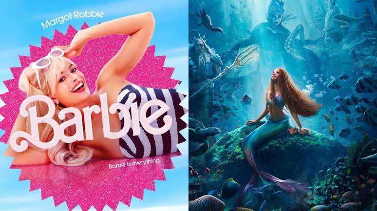 Esses são alguns dos filmes que você vai ouvir falar muito nesse ano - Fotos: Instagram/@barbie e @disneystudios