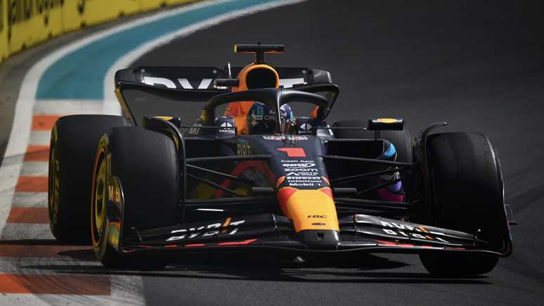 Max Verstappen fez mágica com os pneus duros no GP de Miami