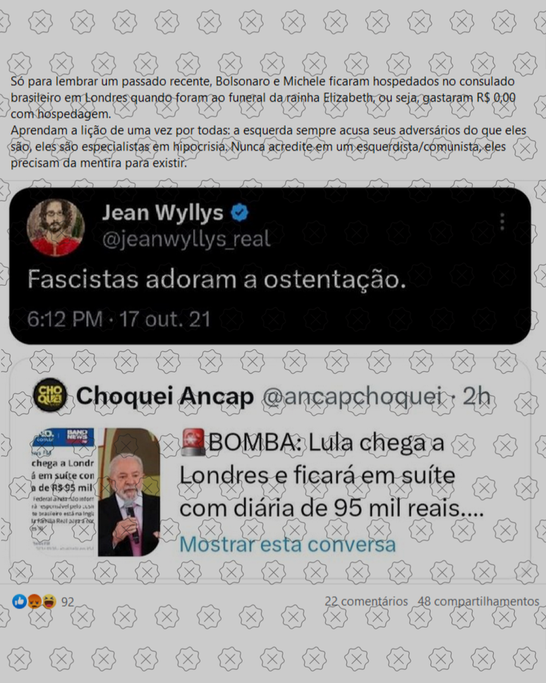 Posts Enganam Ao Comparar Gastos Em Hospedagem De Lula E Bolsonaro Em ...