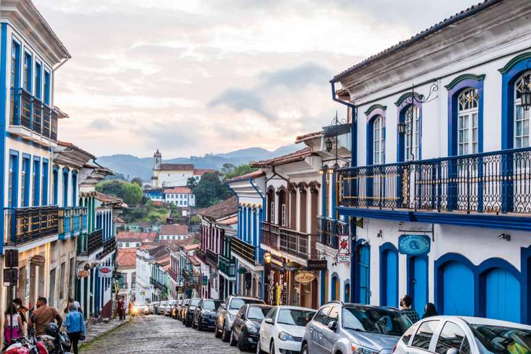 Ouro Preto é famosa pelas ruas históricas