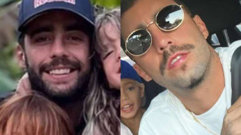 Pedro Scooby shows an emotional meeting with his children after a trip to Paris