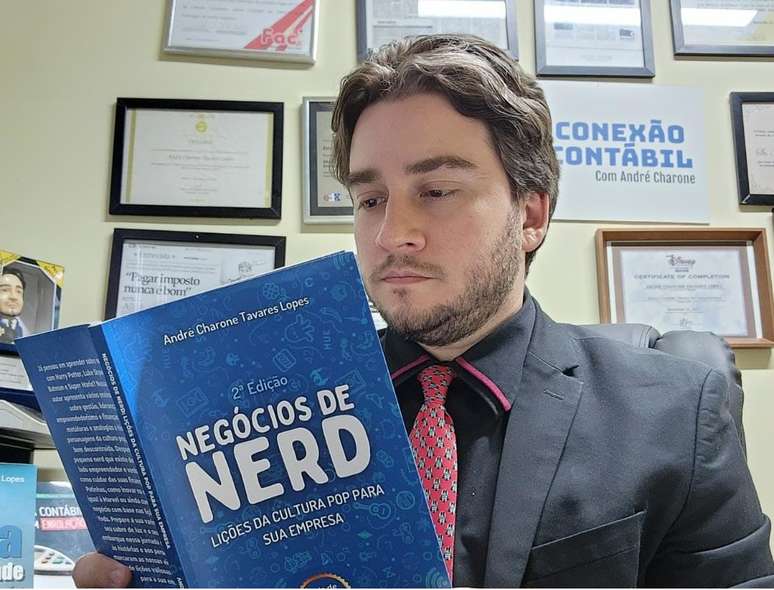 Autor do livro "Negócios de Nerd", André Charone