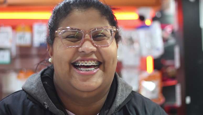 Rosana Cordeiro lamenta a falta de segurança no terminal de Itaquera