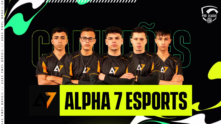 Alpha 7 é tricampeã brasileira de PUBG Mobile