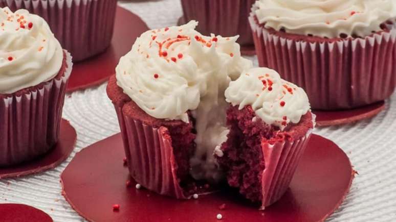 Cupcake de red velvet