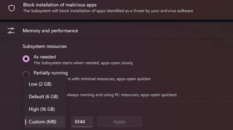 Novos recursos do subsistema Android para Windows 11 chegam em nova atualização.