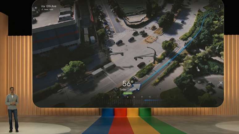 Novo recurso Immersive View for Routes do Google Maps exibirá rotas em 3D com visão aérea.