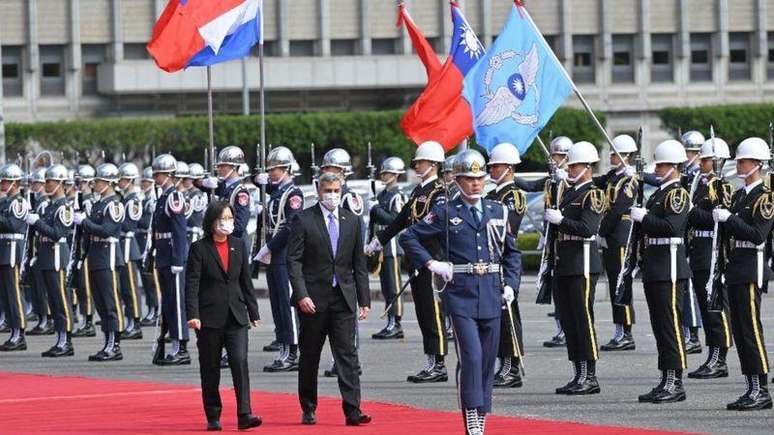 O Paraguai é o único aliado diplomático de Taiwan na América do Sul