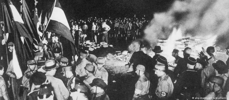 Book burning on May 10, 1933, buried once and for all the cultural diversity that had flourished in the 1920s in Germany