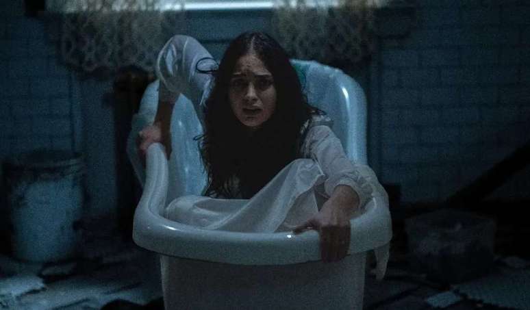 The Birth of Evil features Melissa Barrera as the protagonist (Image: Reproduction/BondIt Media Capital)