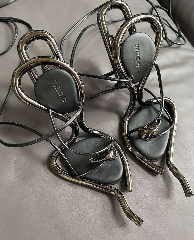 Ying Ou's sandal worn by Gkay 