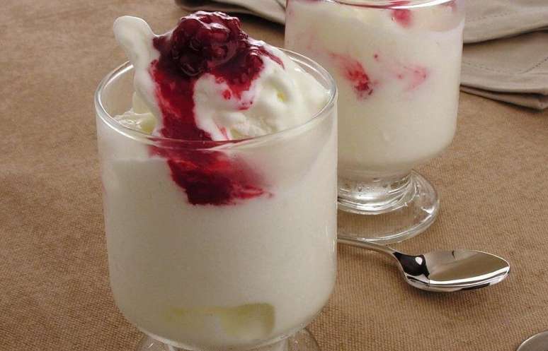 Receitas com iogurte natural