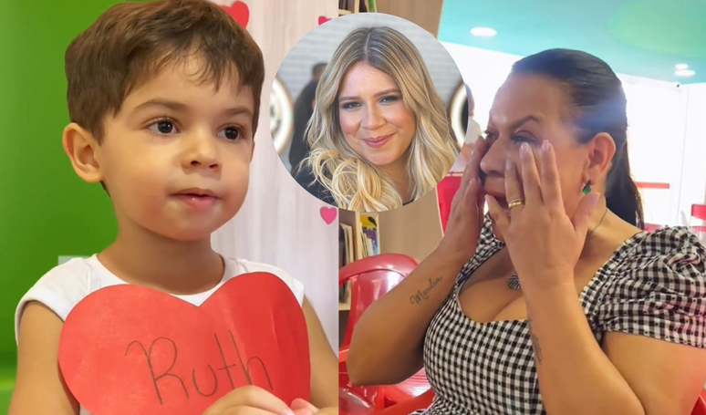 Filho de Marília Mendonça, Leo se apresentou em seu 1º Dia das Mães na escola.