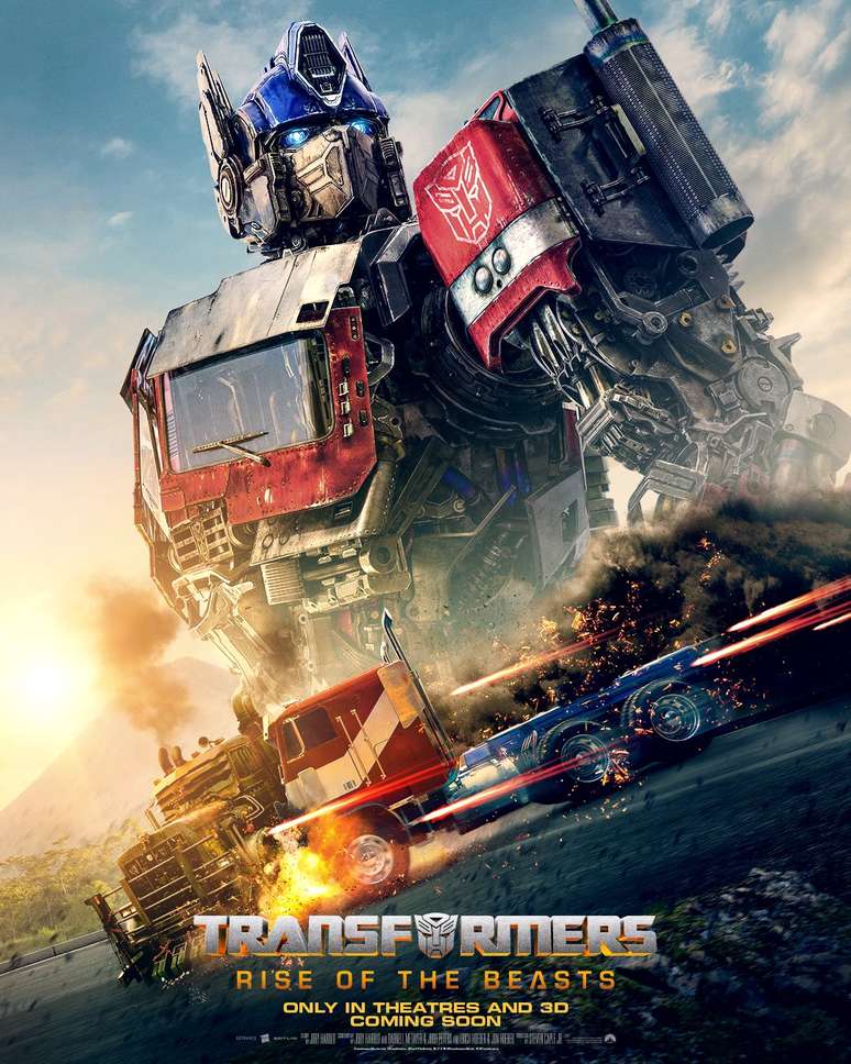 Transformers: O Despertar das Feras ganha novo pôster com Optimus